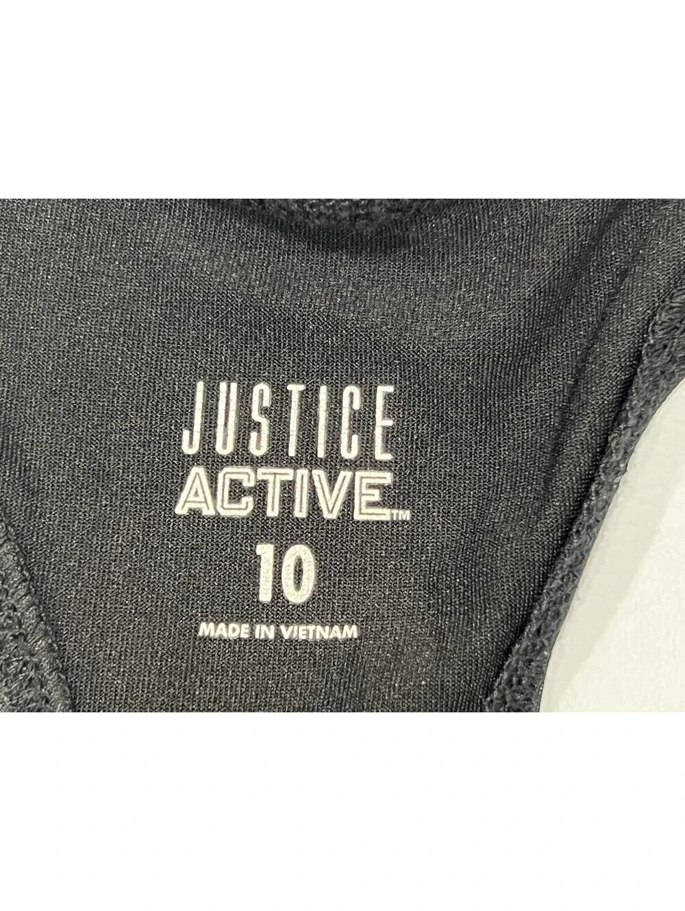 Justice Active Girls~Lot of 5~Dance Cheer Gymnastics~Size 10/12 Black Gray